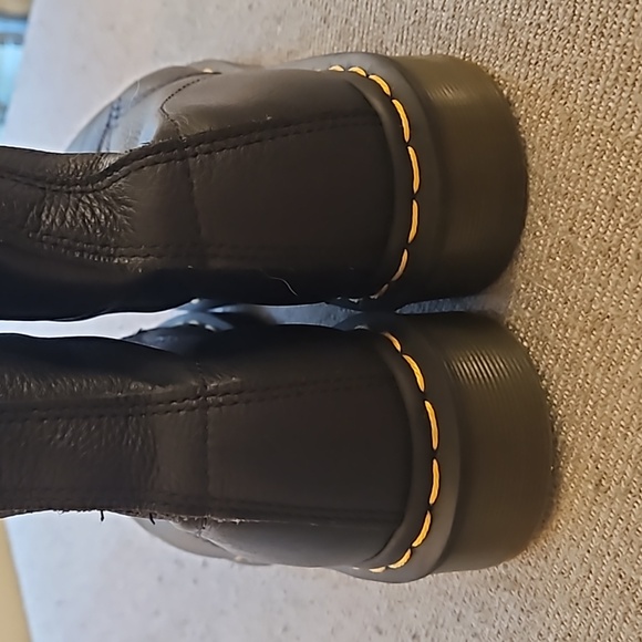 Dr Martens Boots Womens Size 8 Us 1460 Pascal Virginia Leather Black Beautiful - Picture 10 of 12